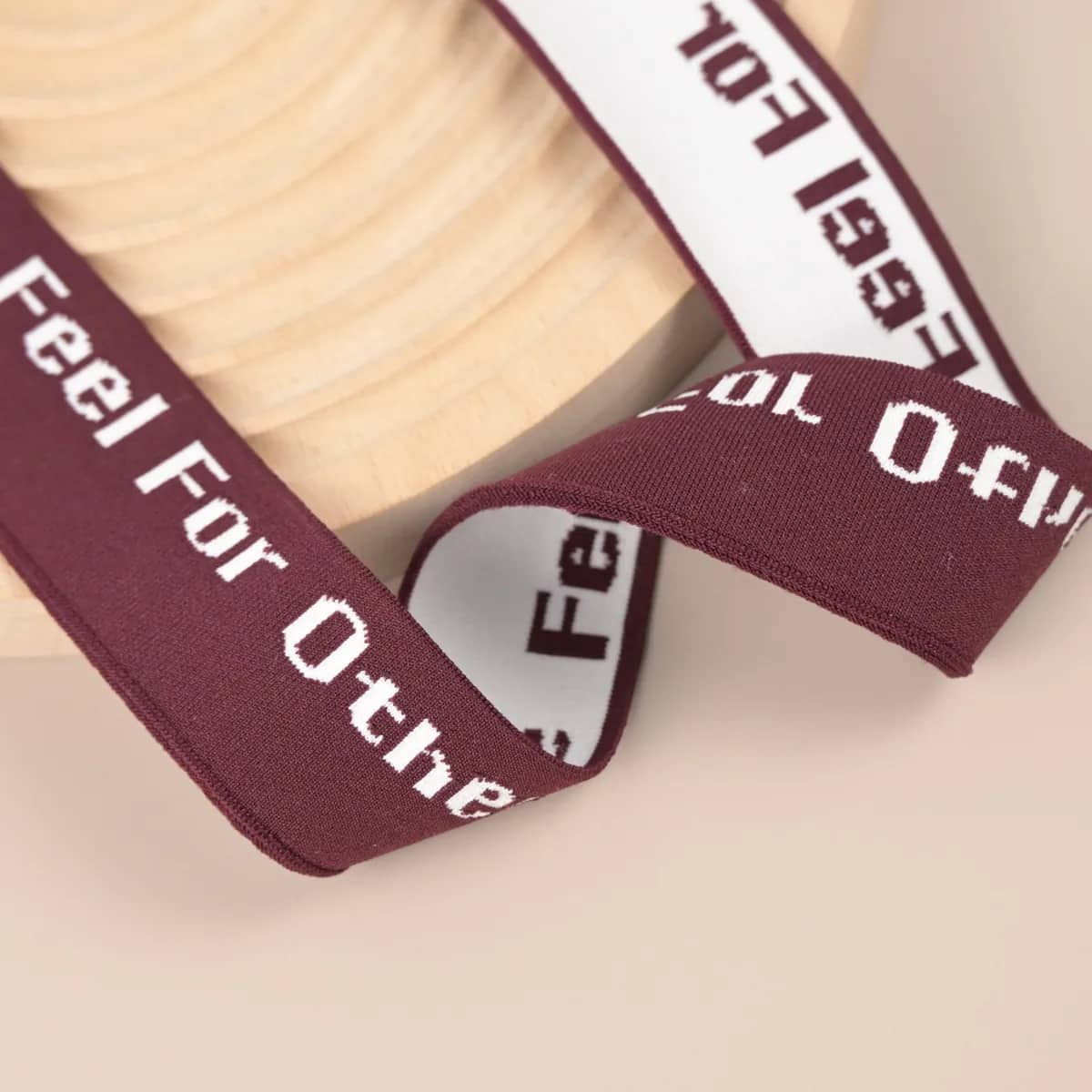 Rib Knit Trims developed for apparel and accessory applications